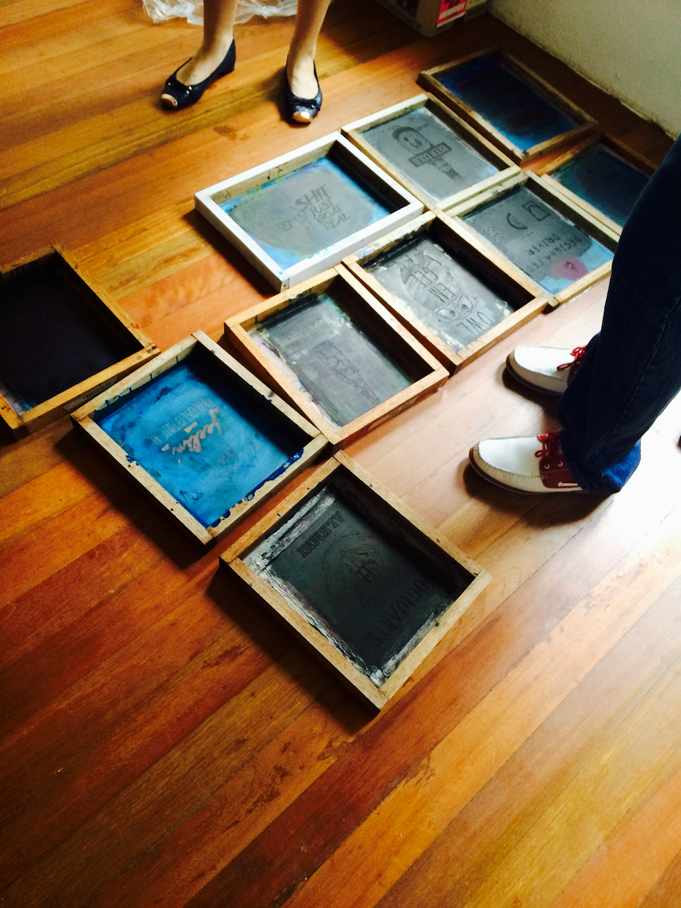Silk Screen Workshop with Naiise