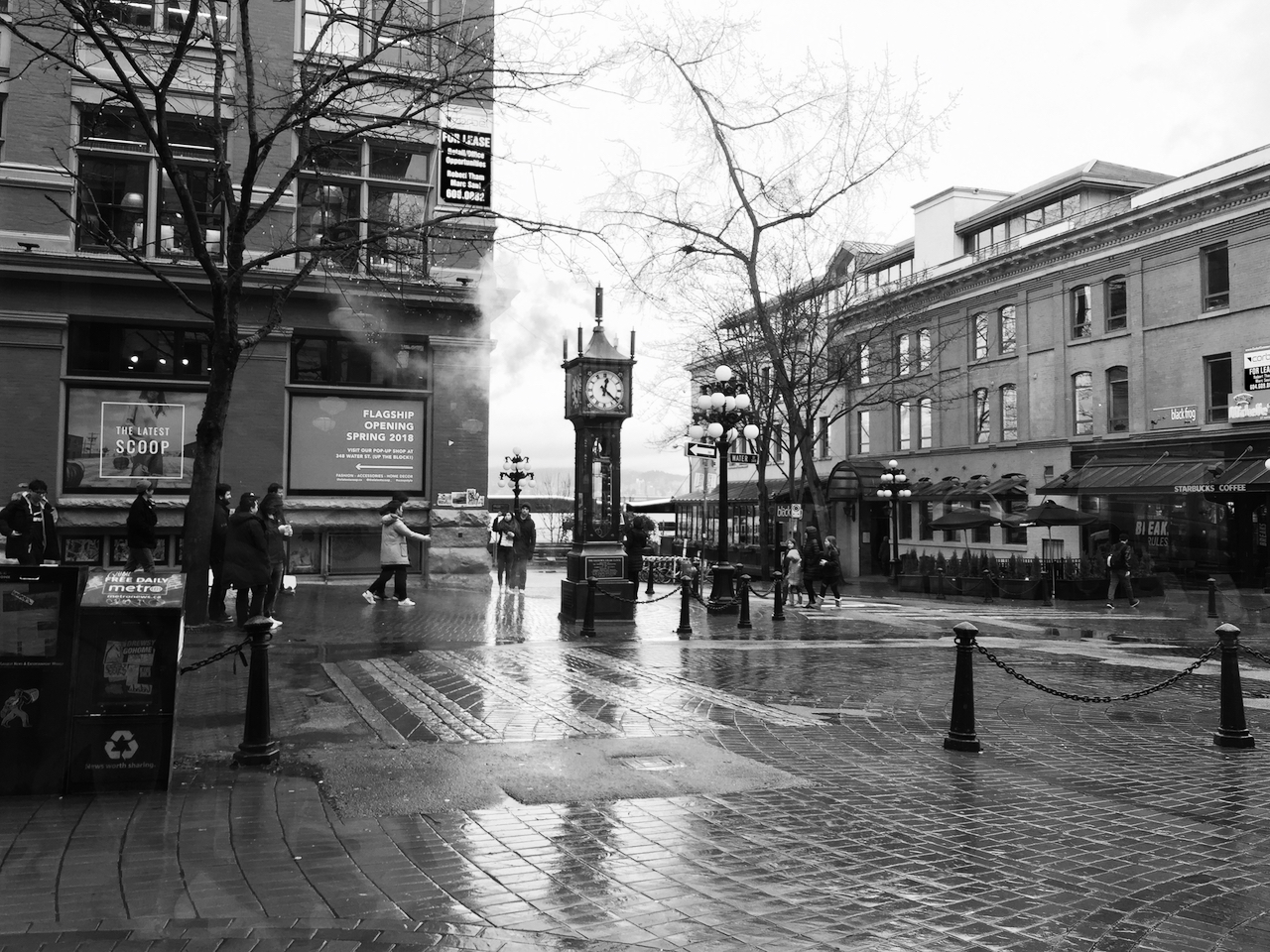 Gastown, Vancouver : Water Street Café