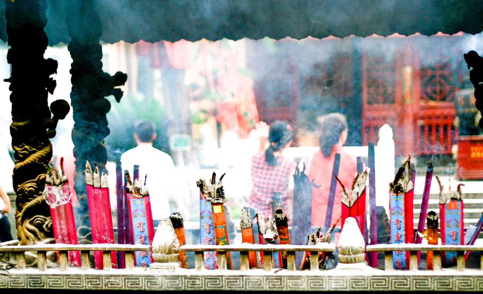 View from the Incense Offerings Suzhou China