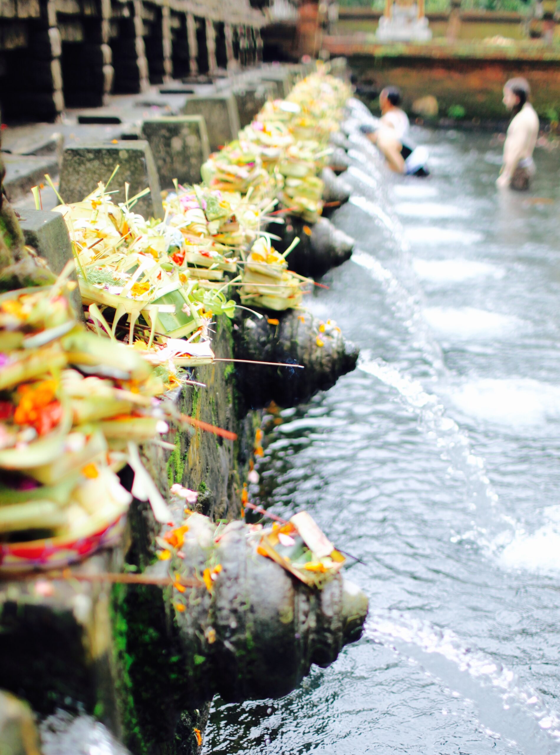 A Guided Water Purification Ceremony in Bali